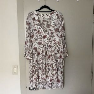 Hinge Floral Babydoll Dress